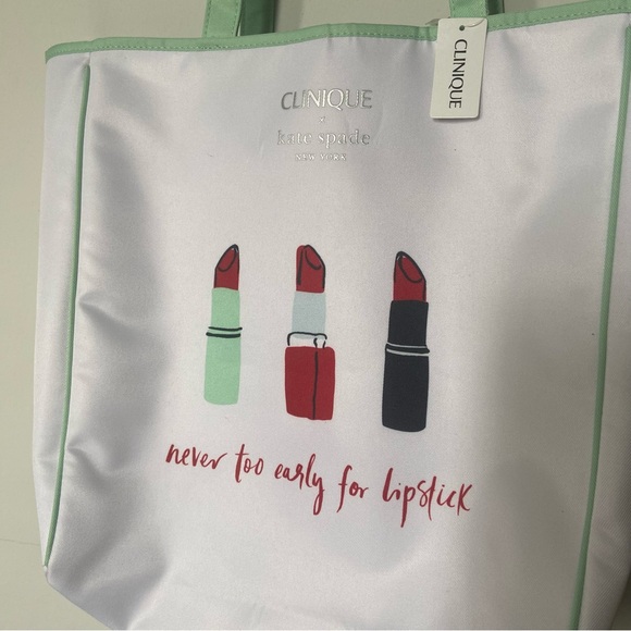 Kate Spade x Clinique Everyday Tote Bag Approx. 13” by 17” - Picture 3 of 3